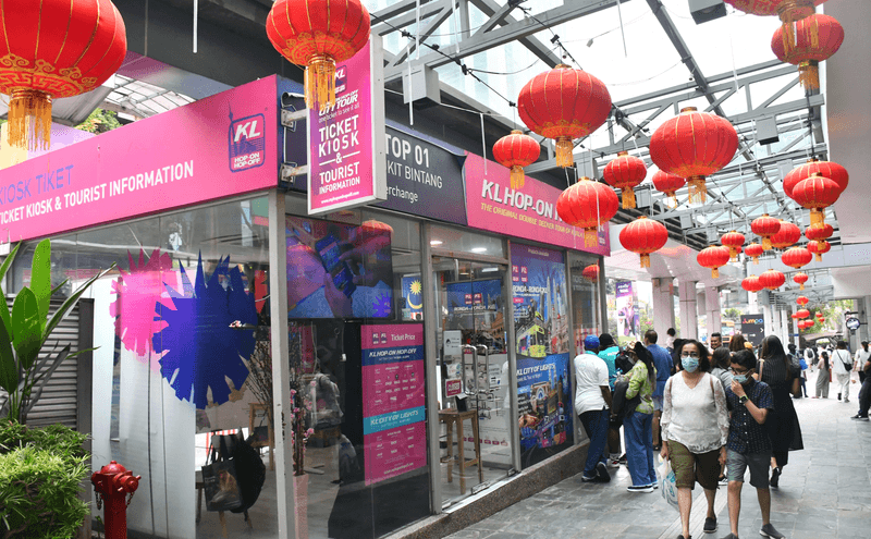 Bukit Bintang Ticket Redemption Counter